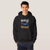 Nachtrit Japanse Supercar Night Ride Design Hoodie (Voorkant volledig)