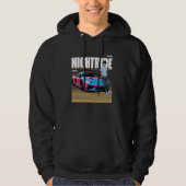 Nachtrit Japanse Supercar Night Ride Design Hoodie (Voorkant)