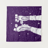 Nachtrolschaatser Wandkleed (Voorkant (horizontaal))