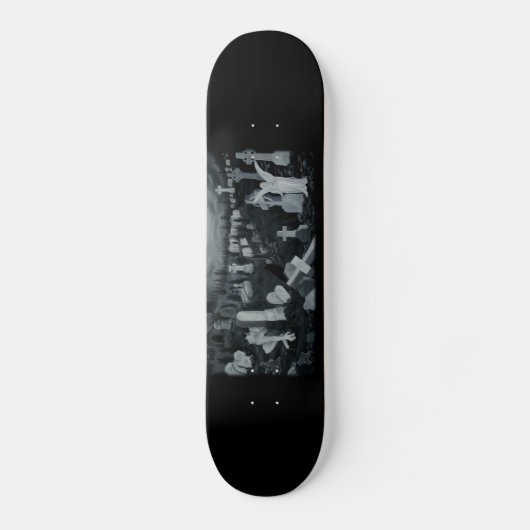 Nachts auf dem Friedhof - Engel mit Teufel Persoonlijk Skateboard (Voorkant)