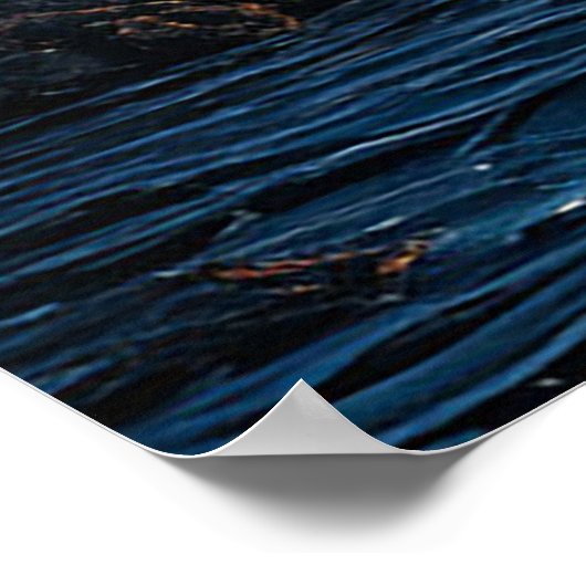 Nachtscène Poster (Hoek)