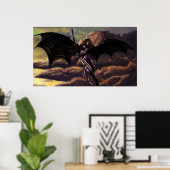 Nachtschaduw afdrukken poster (Thuiskantoor)