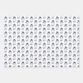 NACHTSHIRT CAT Flat Sheet Wrapping Papier Inpakpapier Vel (Voorkant 3)