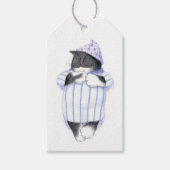 NACHTSHIRT KAT Cadeau Labels Cadeaulabel (Voorkant)