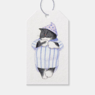 NACHTSHIRT KAT Cadeau Labels Cadeaulabel