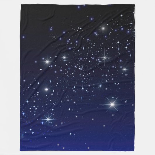 NACHTSKY FLEECE DEKEN (Voorkant)