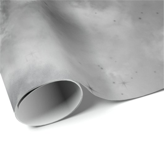 NACHTSKY IN ZWART EN WITTE CADEAUPAPIER (Rol Hoek)