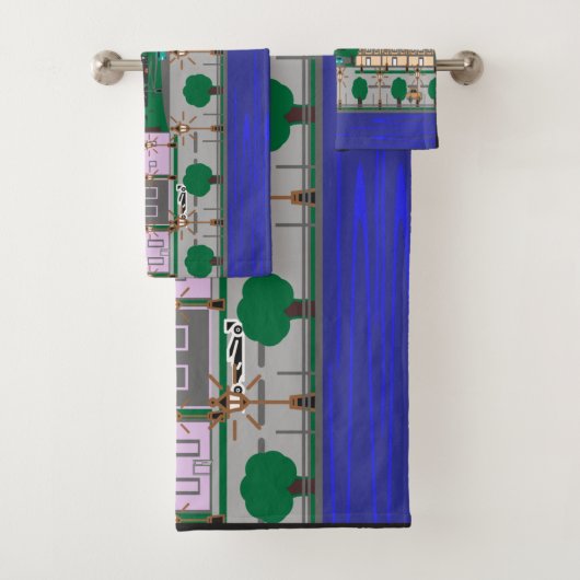 Nachtstad Bad Handdoek (Insitu)