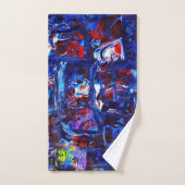 Nachtstad Bad Handdoek (Handdoek)