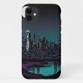 nachtstad Case-Mate iPhone case (Achterkant)