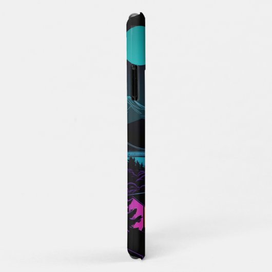 nachtstad Case-Mate iPhone case (Achterkant/rechts)