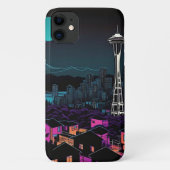 nachtstad Case-Mate iPhone case (Achterkant)