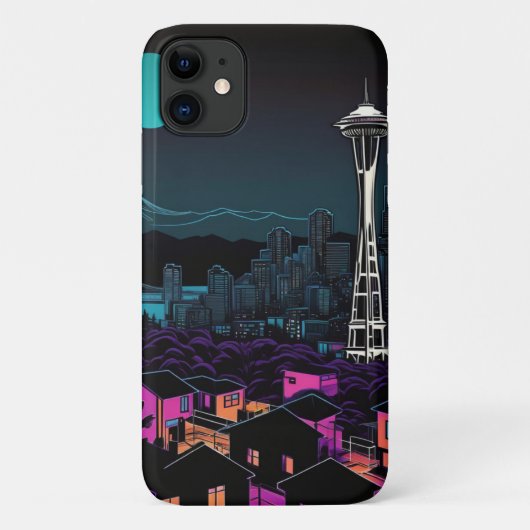 nachtstad Case-Mate iPhone case (Achterkant)