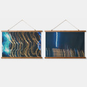 Nachtstad Hangend Wandkleed (Dubbel)