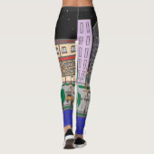 Nachtstad Leggings (Achterkant)