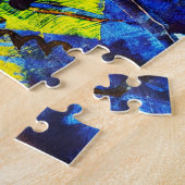 Nachtstad Legpuzzel (Zijkant)