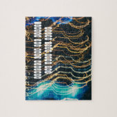 Nachtstad Legpuzzel (Verticaal)