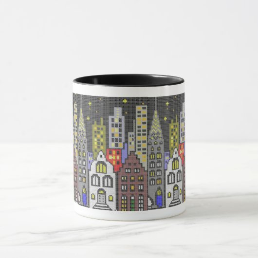 Nachtstad mok (Midden)