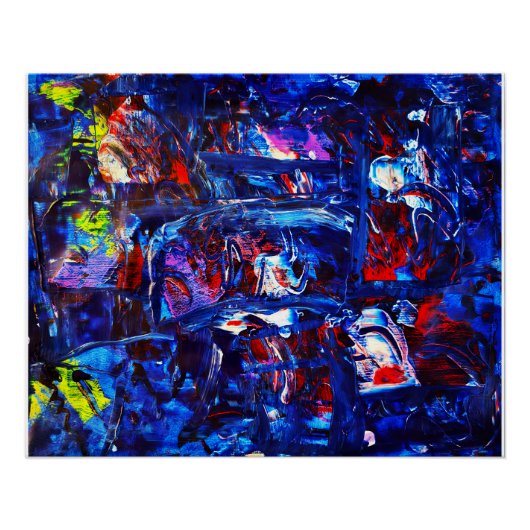 Nachtstad Perfect Poster (Voorkant)