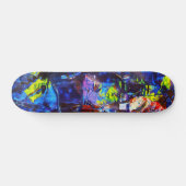 Nachtstad Persoonlijk Skateboard (Horizontaal)