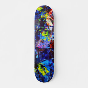 Nachtstad Persoonlijk Skateboard