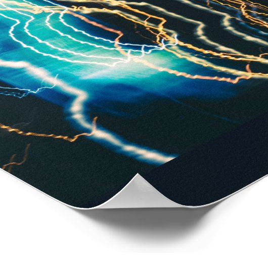 Nachtstad Poster (Hoek)