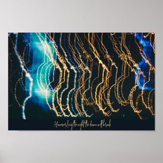 Nachtstad Poster (Voorkant)