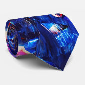 Nachtstad Stropdas (Opgerold)