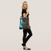 Nachtstad Tote Bag (Op model)