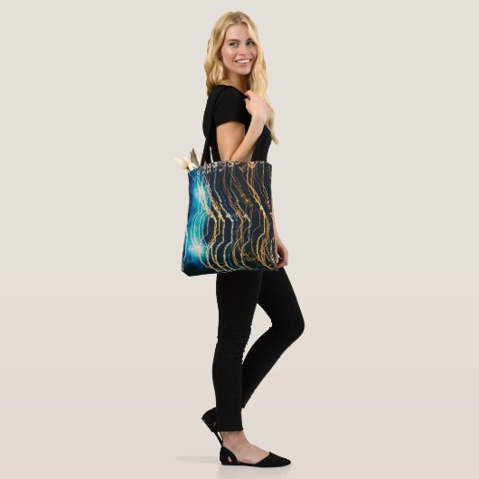 Nachtstad Tote Bag (Op model)