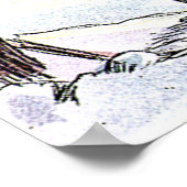 NACHTSTAGECOACH VAN SHARON SHARPE POSTER (Hoek)