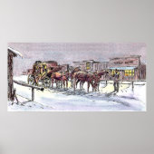 NACHTSTAGECOACH VAN SHARON SHARPE POSTER (Voorkant)