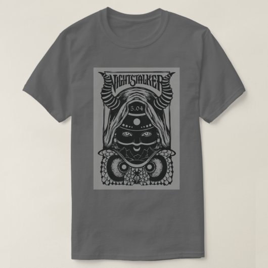 nachtstalker t-shirt (Design voorkant)