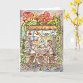 Nachtstandaard Kaart (Gele Bloem)