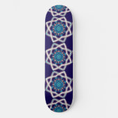 Nachtster Mandala Bloem Persoonlijk Skateboard (Voorkant)