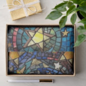 Nachtsterren Mozaïek Decoupage Crafting Tissuepapier (Geschenk)