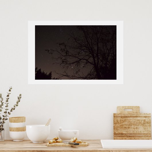 nachtsterren poster (Keuken)