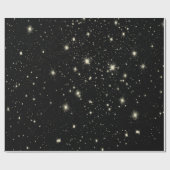 Nachtsterren sterrenhemelhemel cadeaupapier (Vlak)