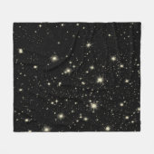 Nachtsterren sterrenhemelhemel fleece deken (Voorkant (Horizontaal))