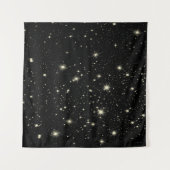 Nachtsterren sterrenhemelhemel wandkleed (Voorkant (horizontaal))