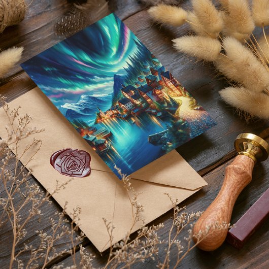 Nachtsymfonie: het Sereniteitsmeer Briefkaart