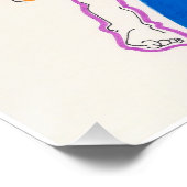 Nachttekening 14 van Pascale Baud P Poster (Hoek)