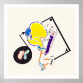 Nachttekening en nap tekening 15 van PHaud Archiva Poster (Voorkant)