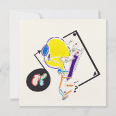 Nachttekening en nap tekening 15 Vreemde vierkant Kaart (Voorkant)