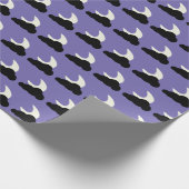 Nachtthema inpakpapier maanwolk slaperig (Hoek)