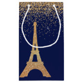 Nachttijd in Paris Gift Bag Klein Cadeauzakje (Achterkant)