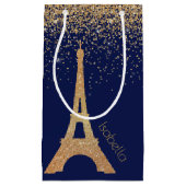 Nachttijd in Paris Gift Bag Klein Cadeauzakje (Voorkant)