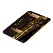 Nachttijd over de brug van Pont Alexandre III - Pa Magneet (Linkerzijde)