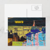nachttoronto collage briefkaart (Voorkant / Achterkant)