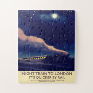 Nachttrein naar Londen. Legpuzzel